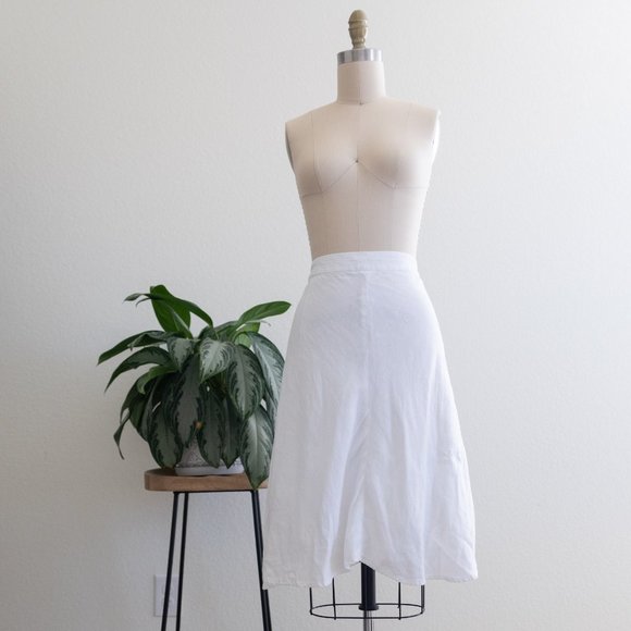 Banana Republic 100% Linen Midi Skirt - Picture 2 of 5